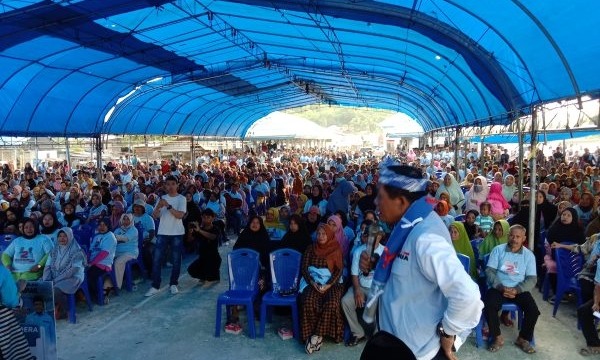 ASR dan Hugua Gelar Kampanye Terbatas Di Kecamatan Boneatiro, Tawarkan Solusi Untuk Masyarakat