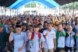 Dukungan Di Bombana Sangat Menguat, ASR-Hugua Optimis Bawa Sultra Lebih Maju