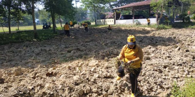 Dukung Program Asta Cita, Polsek Konda Manfaatkan Lahan Kosong Untuk Ketahanan Pangan