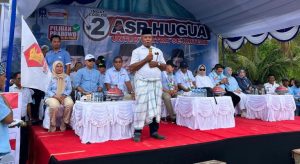 ASR-Hugua Gelar Kampanye Terbatas Di Wangi-wangi, Janji Akan Majukan Sektor Pariwisata